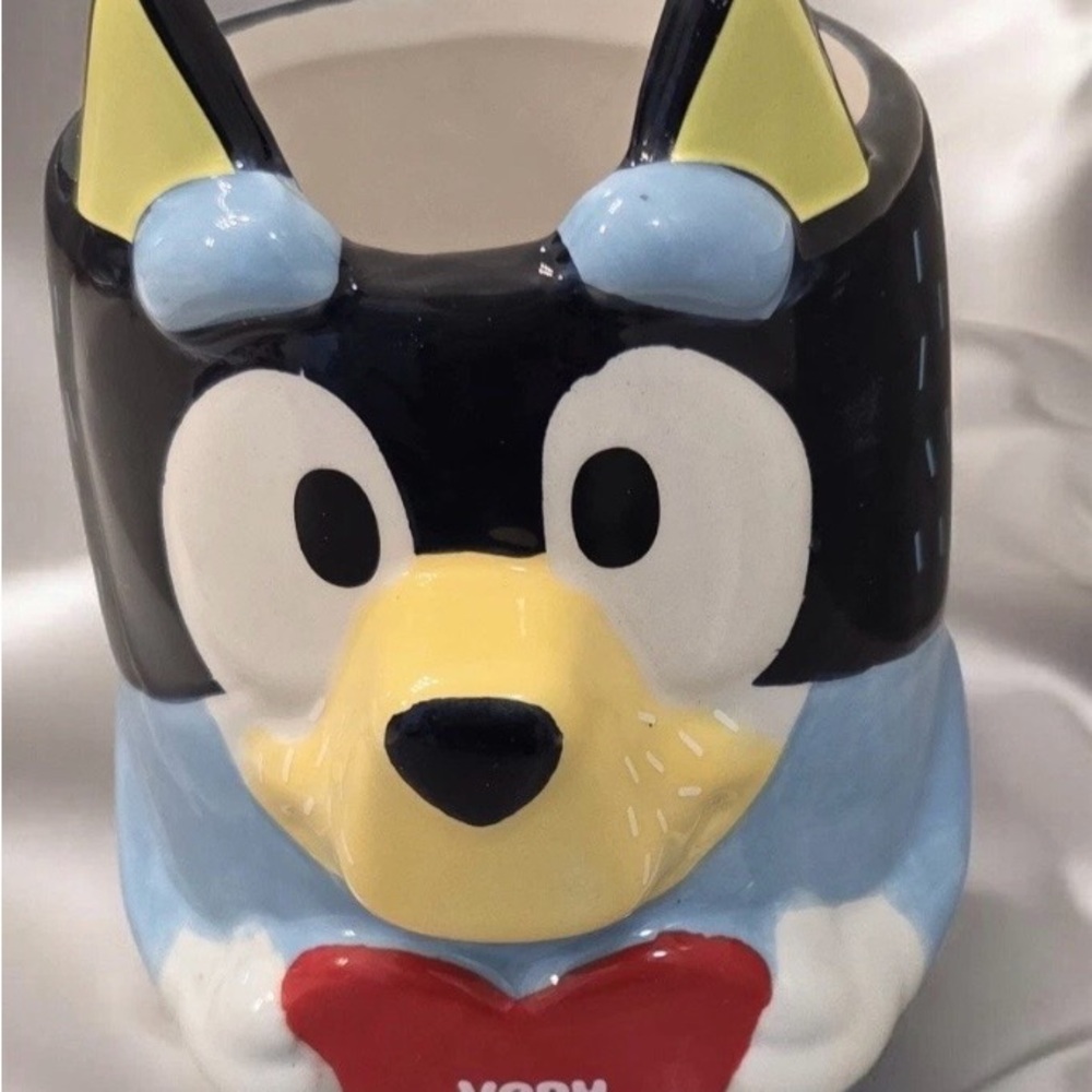 Bluey 3D Ceramic Mug Zak Designs Ludo Studio Very Romance New 13 ounces